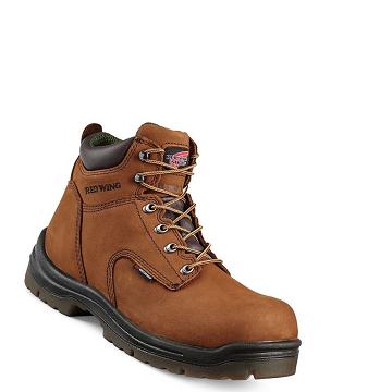 Botas De Trabajo Red Wing King Puntera® 6-inch Insulated, Impermeables Soft Puntera Hombre Marrom | MX59YXF