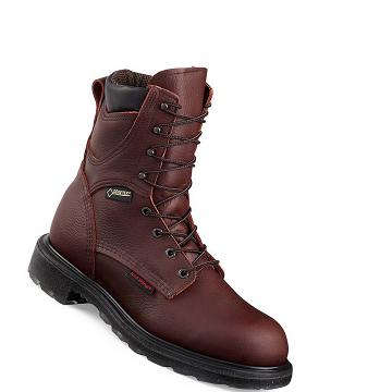 Botas De Trabajo Red Wing SuperSole® 2.0 8-inch Impermeables Soft Puntera Hombre Cafes | MX55PJJ