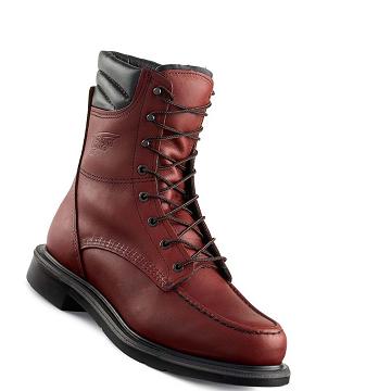 Botas De Trabajo Red Wing SuperSole® 8-inch CSA Soft Puntera Hombre Vino | MX35RVD