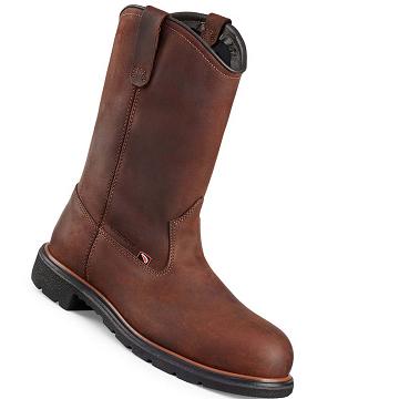 Botas Impermeables Red Wing DynaForce® 11-inch Seguridad Puntera Pull-On Hombre Vino | MX138TCE