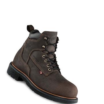 Botas Impermeables Red Wing DynaForce® 6-inch Insulated, Soft Puntera Hombre Cafes | MX145BEX