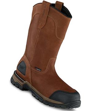 Botas Impermeables Red Wing FlexForce® 11-inch Seguridad Puntera Pull-On Hombre Marrom | MX102GSO