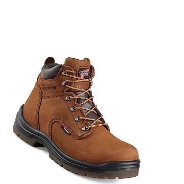 Botas Impermeables Red Wing King Puntera® 6-inch Seguridad Puntera Hombre Marrom | MX160OKI