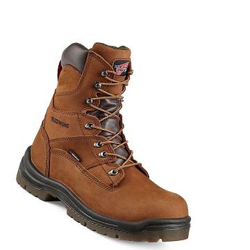 Botas Impermeables Red Wing King Puntera® 8-inch Seguridad Puntera Hombre Marrom | MX161ILH