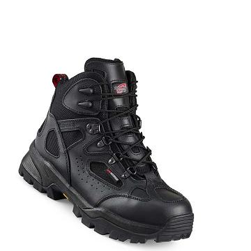 Botas Montaña Red Wing 6-inch Seguridad Puntera Hombre Negros | MX280LIS