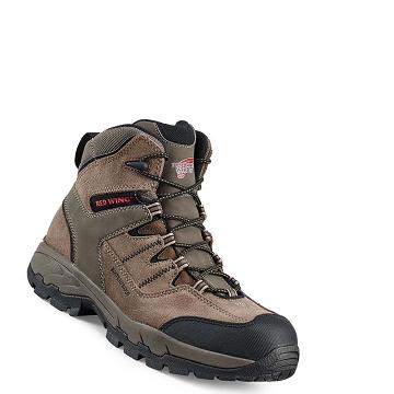 Botas Montaña Red Wing TruHiker 6-inch Seguridad Puntera Hombre Verde Oliva | MX285FDN