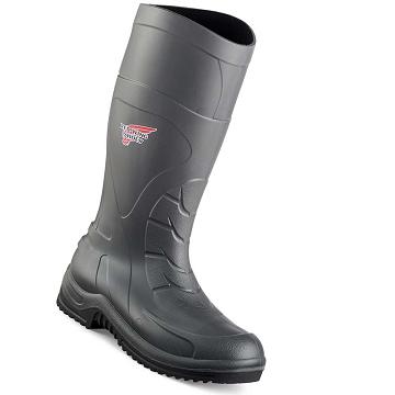 Botas Red Wing 17-Inch Impermeables Seguridad Puntera Pull On Hombre Grises | MX302VRW