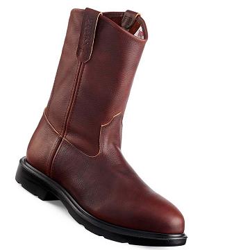 Botas Red Wing SuperSole® 11-inch CSA Seguridad Puntera Pull On Hombre Vino | MX310GSO