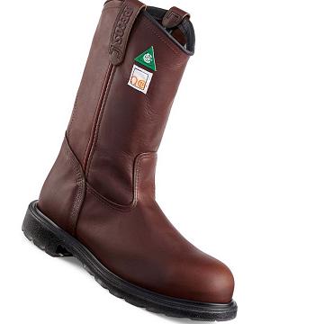 Botas Red Wing SuperSole® 2.0 11-inch CSA Seguridad Puntera Pull On Hombre Vino | MX315PJJ