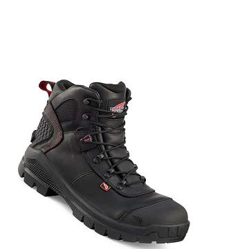 Botas Seguridad Red Wing Crv™ 6-inch Impermeables Hombre Negros | MX200XYU