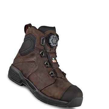 Botas Seguridad Red Wing Exos Lite 6-inch Impermeables, CSA Hombre Cafes | MX196NWY