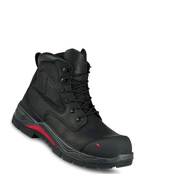 Botas Seguridad Red Wing King Puntera® ADC 6-inch Impermeables Hombre Negros | MX219WNB