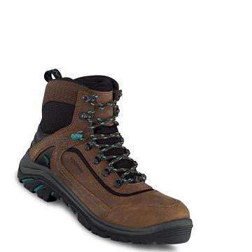 Botas Seguridad Red Wing Tradeswoman 6-inch Impermeables Mujer Marrom | MX400EBC