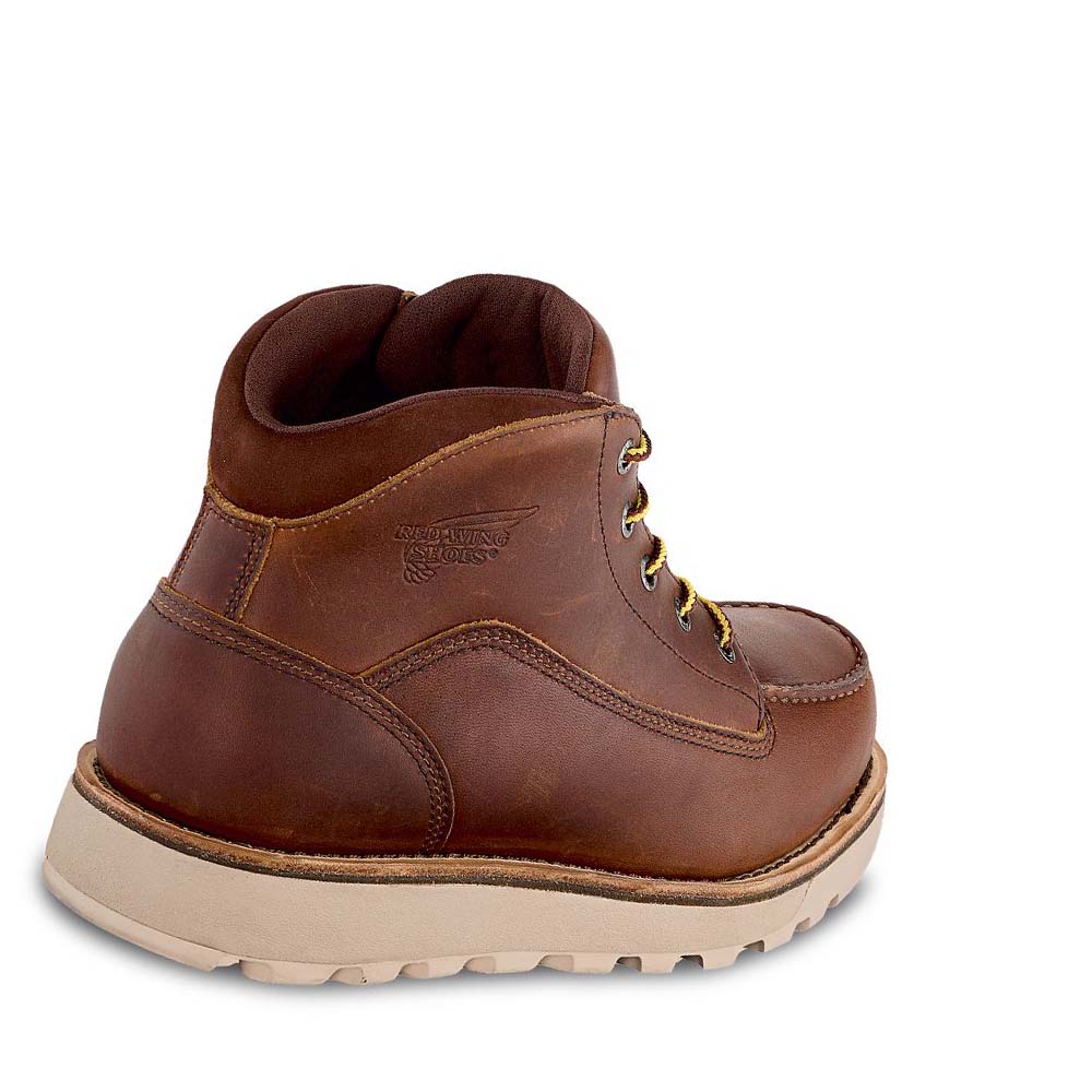 Botas Chukka Red Wing Traction Tred Lite Impermeables Soft Puntera Hombre Marrom | MX18XYU