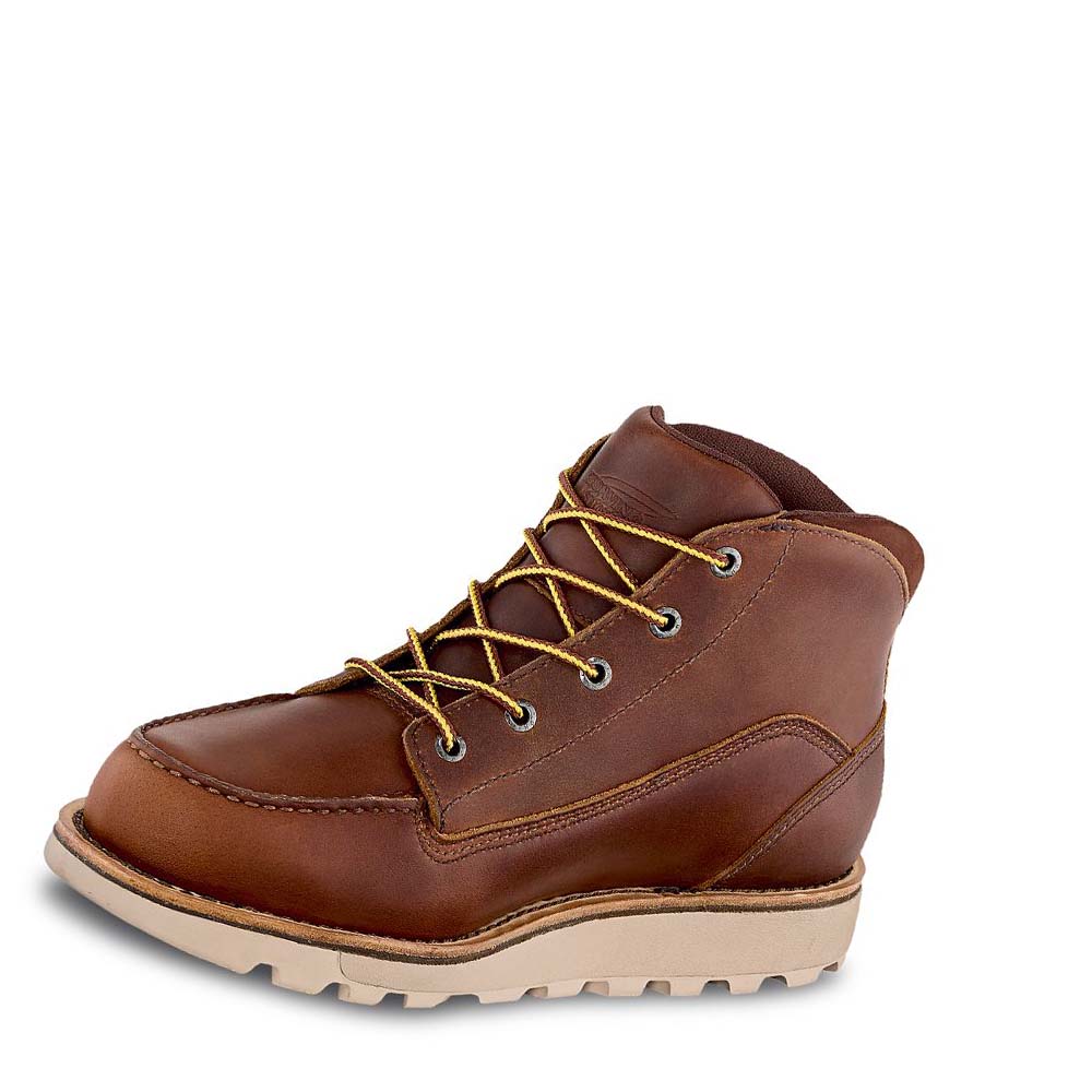 Botas Chukka Red Wing Traction Tred Lite Impermeables Soft Puntera Hombre Marrom | MX18XYU