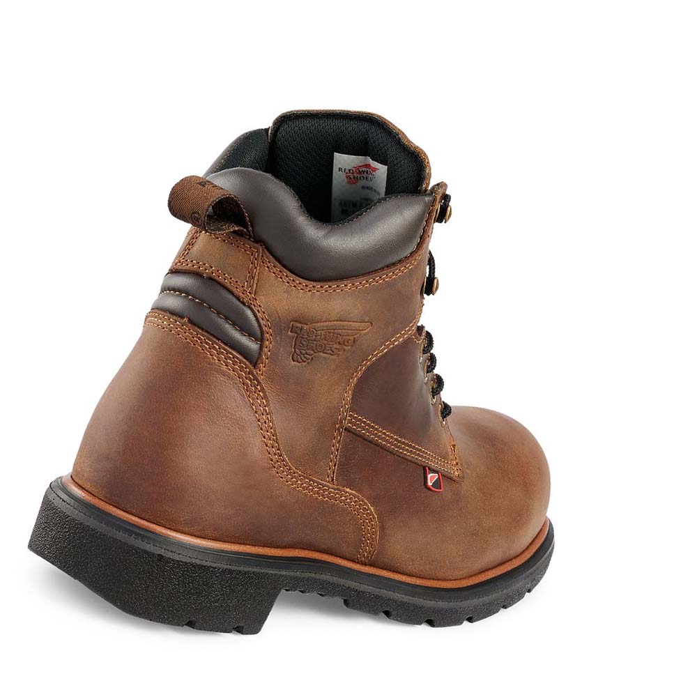 Botas De Trabajo Red Wing 6-inch CSA Soft Puntera Hombre Marrom | MX48JPQ