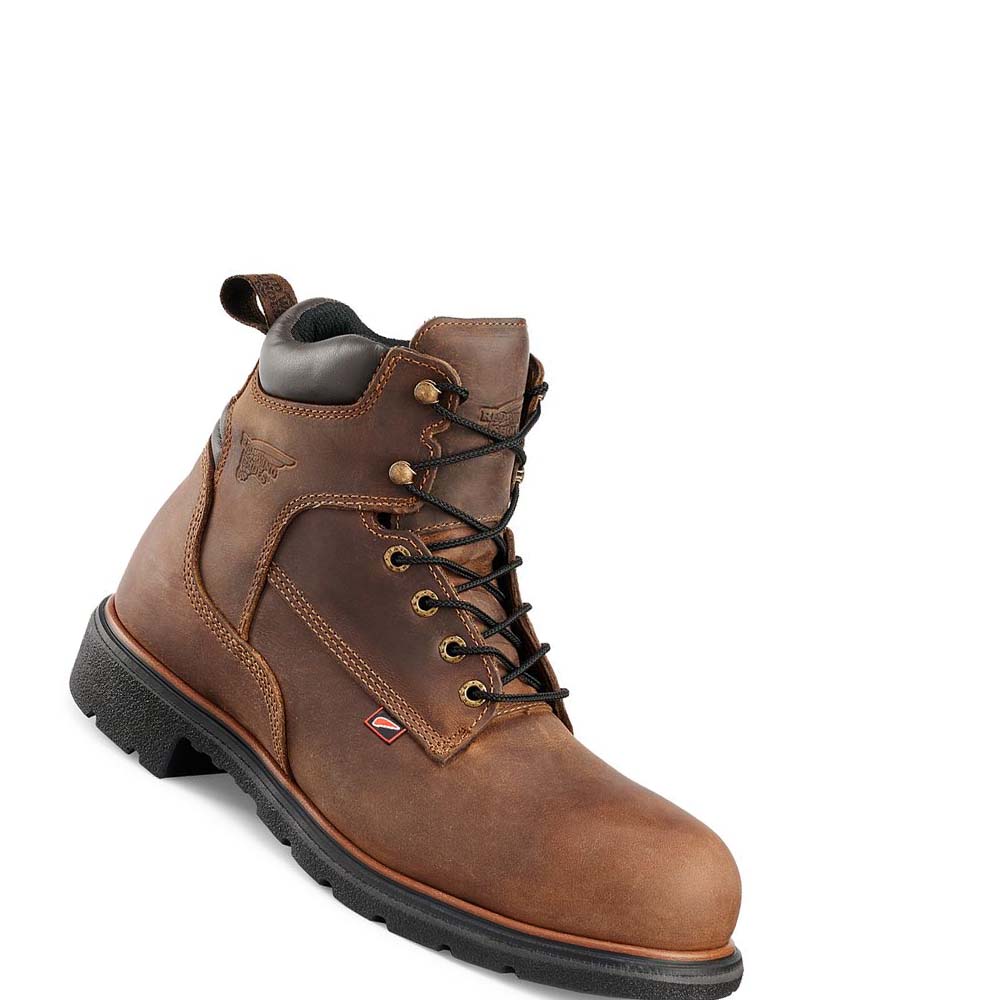 Botas De Trabajo Red Wing 6-inch CSA Soft Puntera Hombre Marrom | MX48JPQ