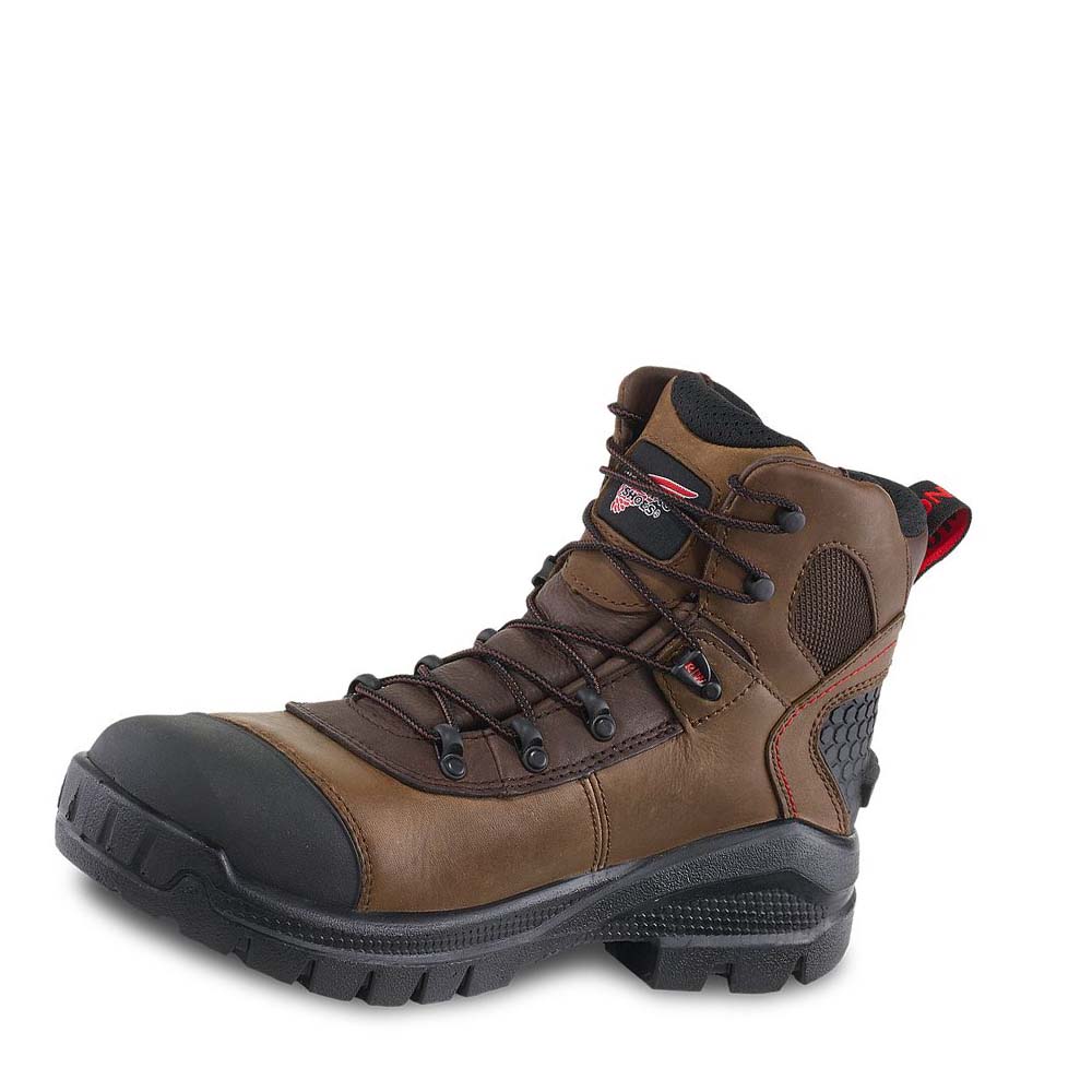 Botas De Trabajo Red Wing 6-inch Soft Puntera Hombre Marrom | MX21KOR