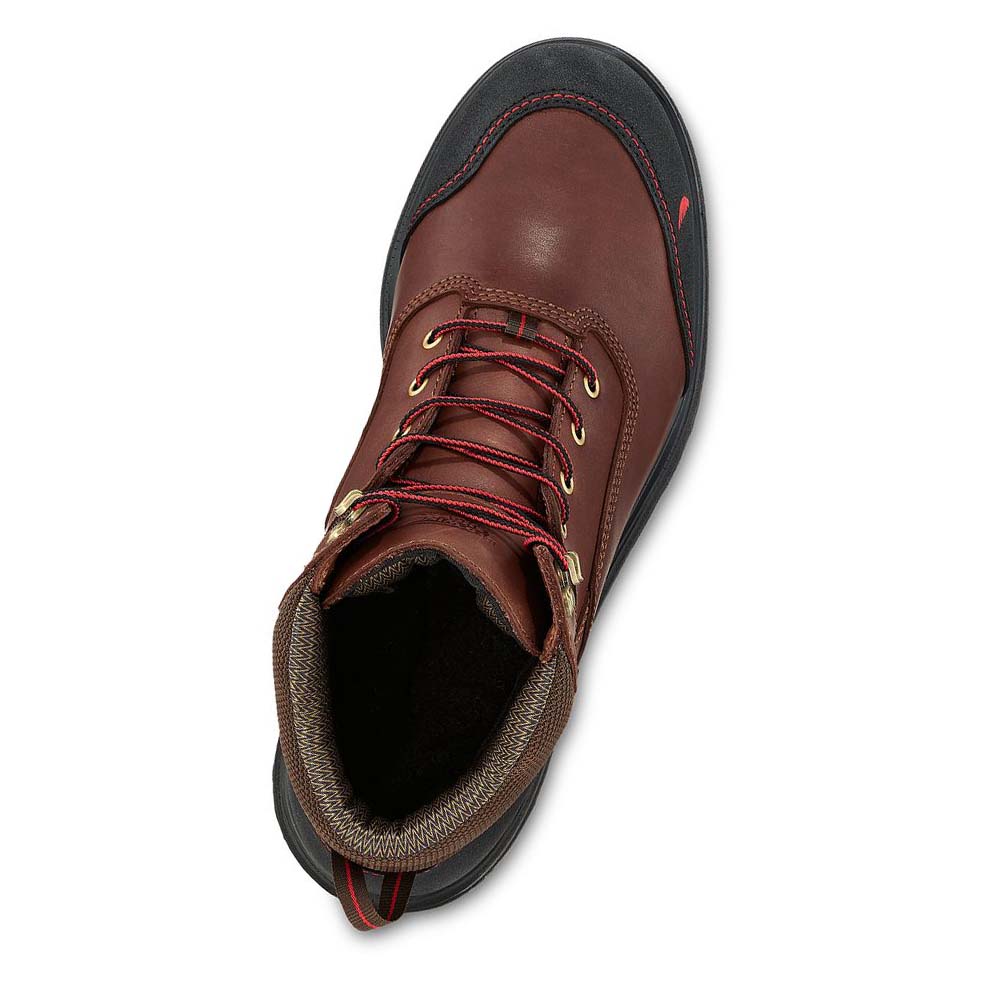 Botas De Trabajo Red Wing Brnr XP 6-inch Impermeables Soft Puntera Hombre Cafes | MX24GSO