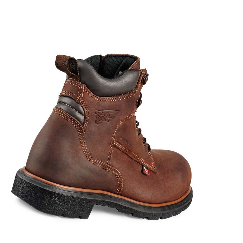 Botas De Trabajo Red Wing DynaForce® 6-inch Impermeables Soft Puntera Hombre Marrom | MX47KOR