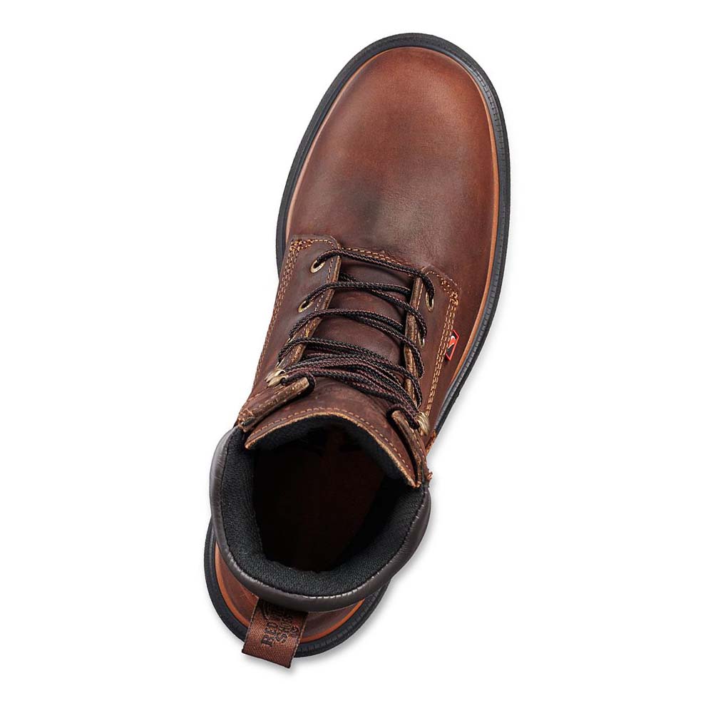 Botas De Trabajo Red Wing DynaForce® 8-inch Impermeables Soft Puntera Hombre Cafes | MX45ZUT