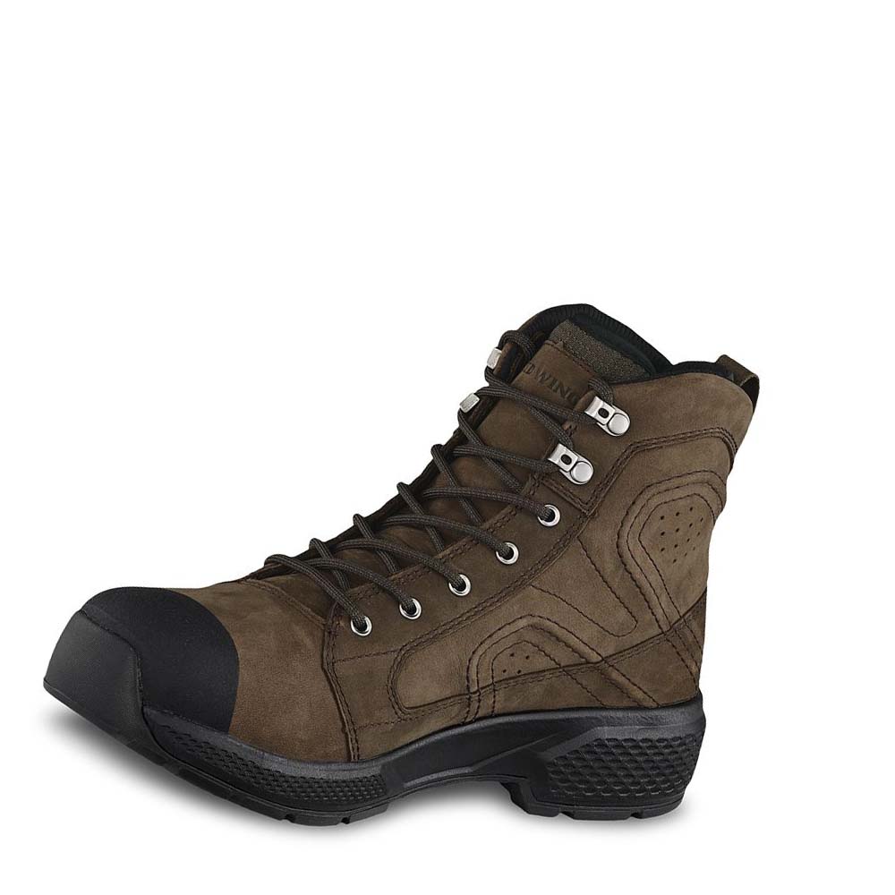 Botas De Trabajo Red Wing Exos Lite 6-inch Impermeables Soft Puntera Hombre Marrom | MX22JPQ