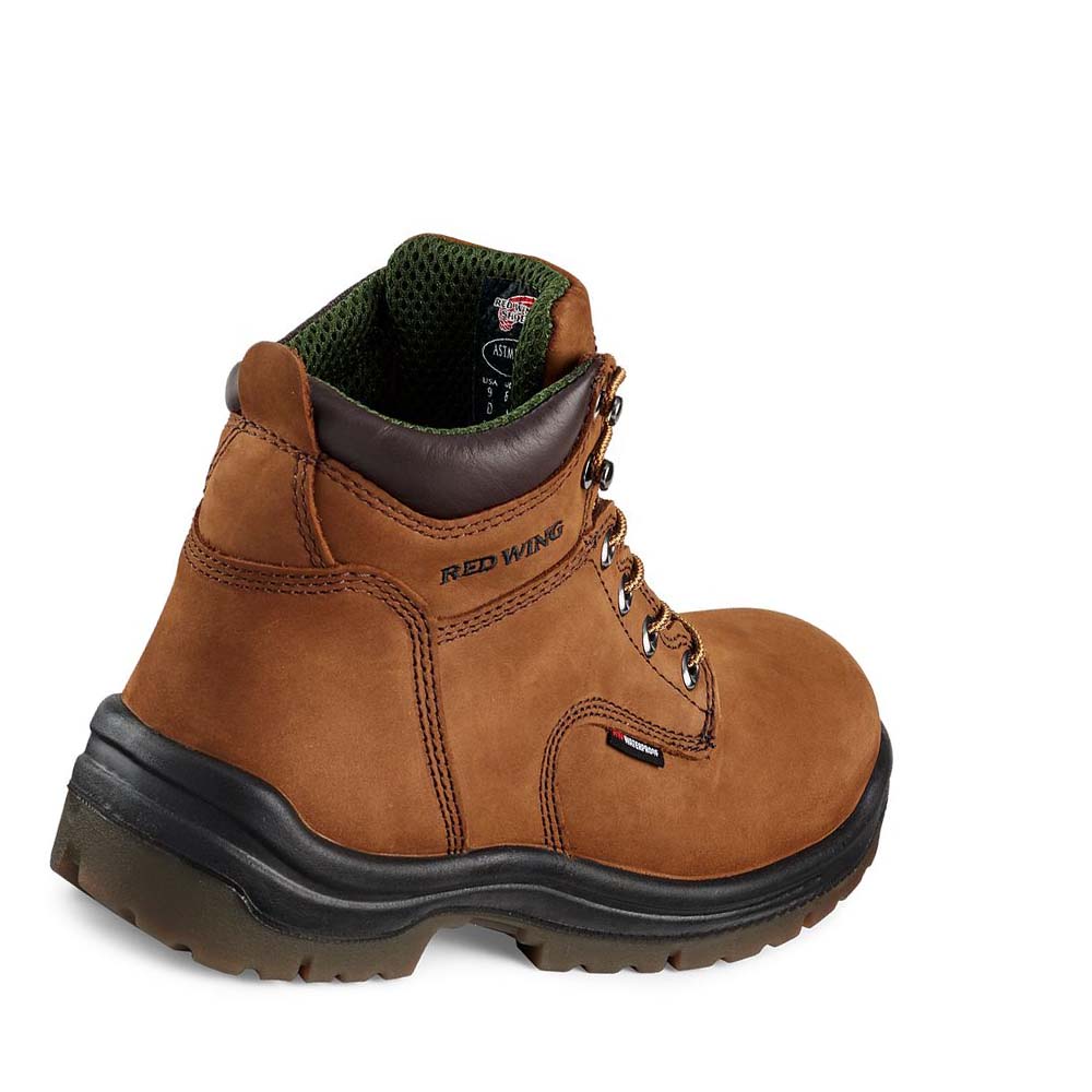 Botas De Trabajo Red Wing King Puntera® 6-inch Impermeables Soft Puntera Hombre Marrom | MX57ILH