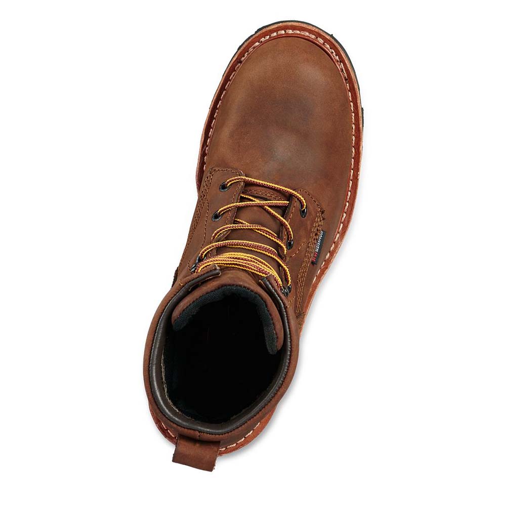 Botas De Trabajo Red Wing LoggerMax 9-inch Impermeables Soft Puntera Hombre Marrom | MX27SGL