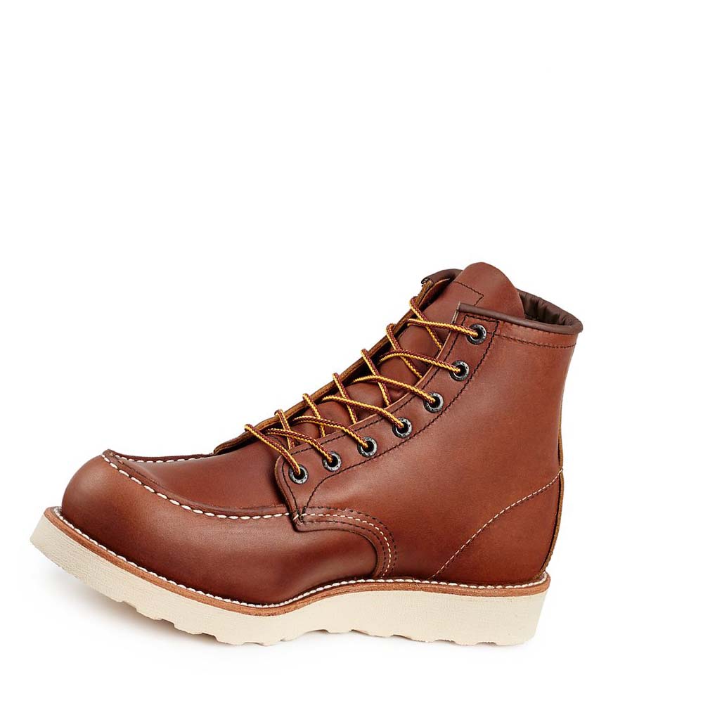 Botas De Trabajo Red Wing Traction Tred 6-inch Soft Puntera Hombre Marrom | MX42VRW