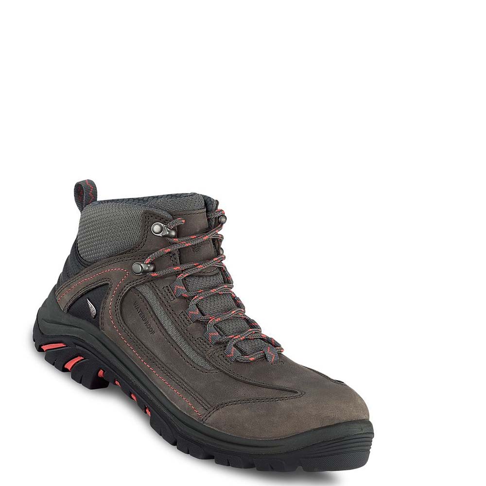 Botas De Trabajo Red Wing Tradeswoman 5-inch Impermeables Seguridad Puntera Hiker Mujer Taupe | MX366AHK