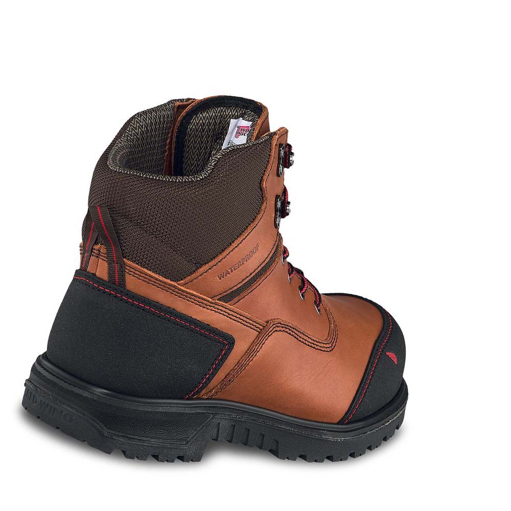 Botas Impermeables Red Wing Brnr XP 6-inch Seguridad Puntera Hombre Marrom | MX111YXF