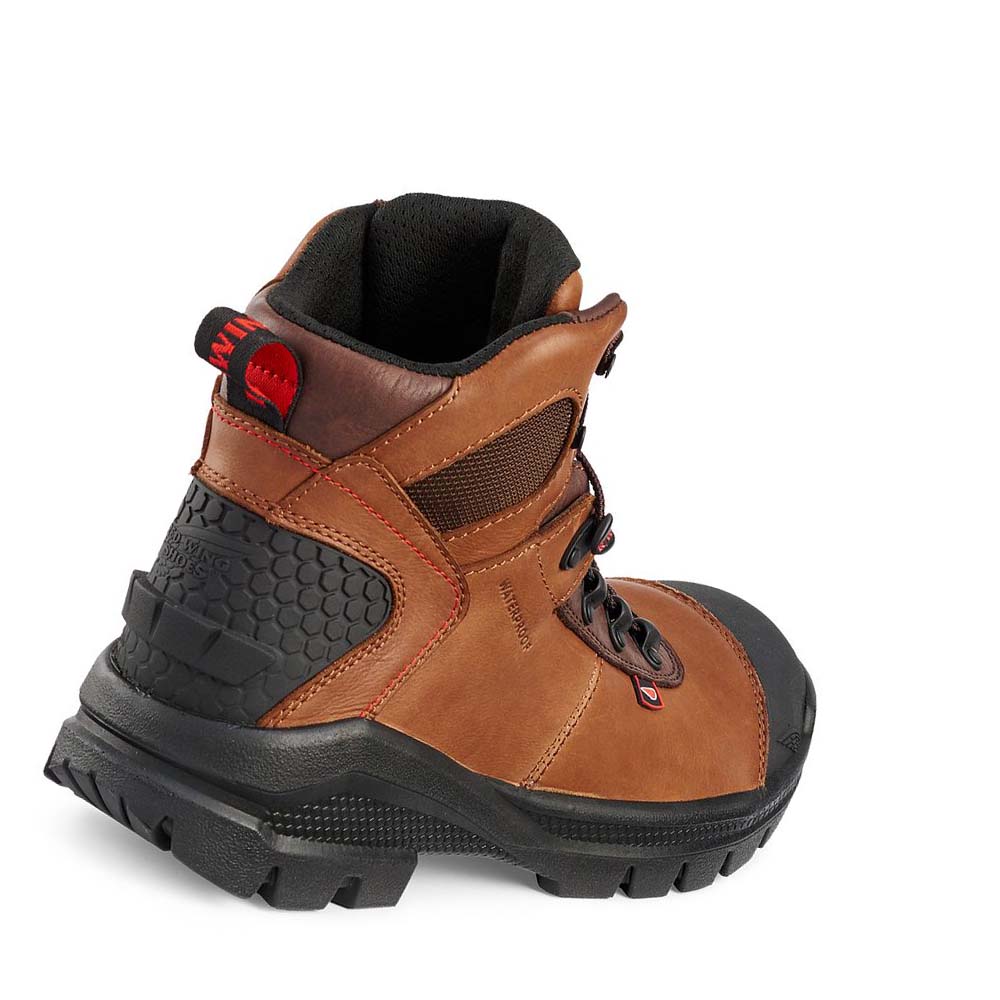 Botas Impermeables Red Wing Crv™ 6-inch Seguridad Puntera Hombre Marrom | MX76GSO