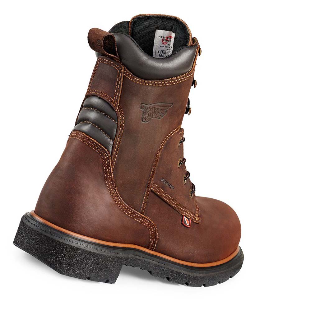 Botas Impermeables Red Wing DynaForce® 8-inch Seguridad Puntera Hombre Cafes | MX148XYU