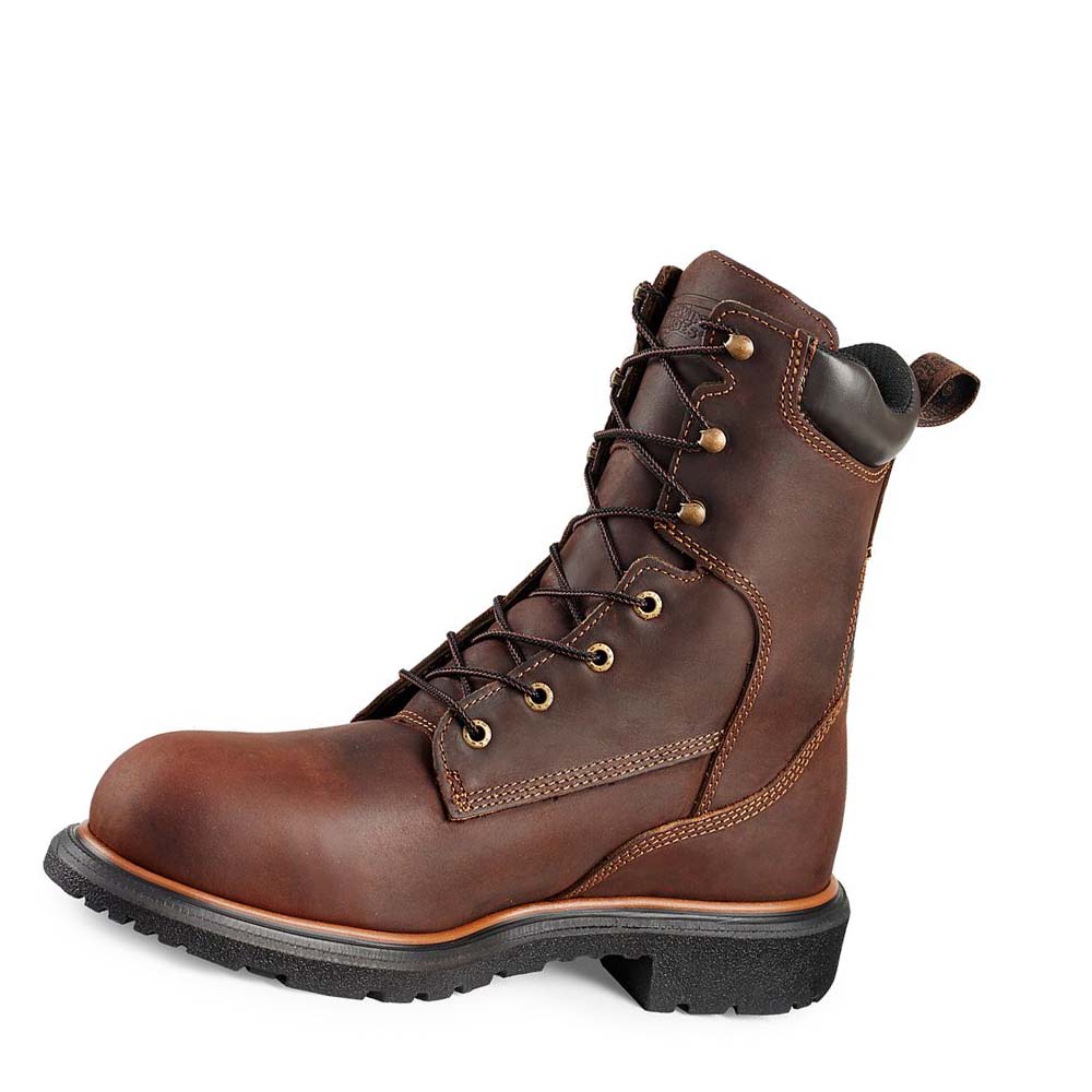 Botas Impermeables Red Wing DynaForce® 8-inch Seguridad Puntera Hombre Cafes | MX148XYU