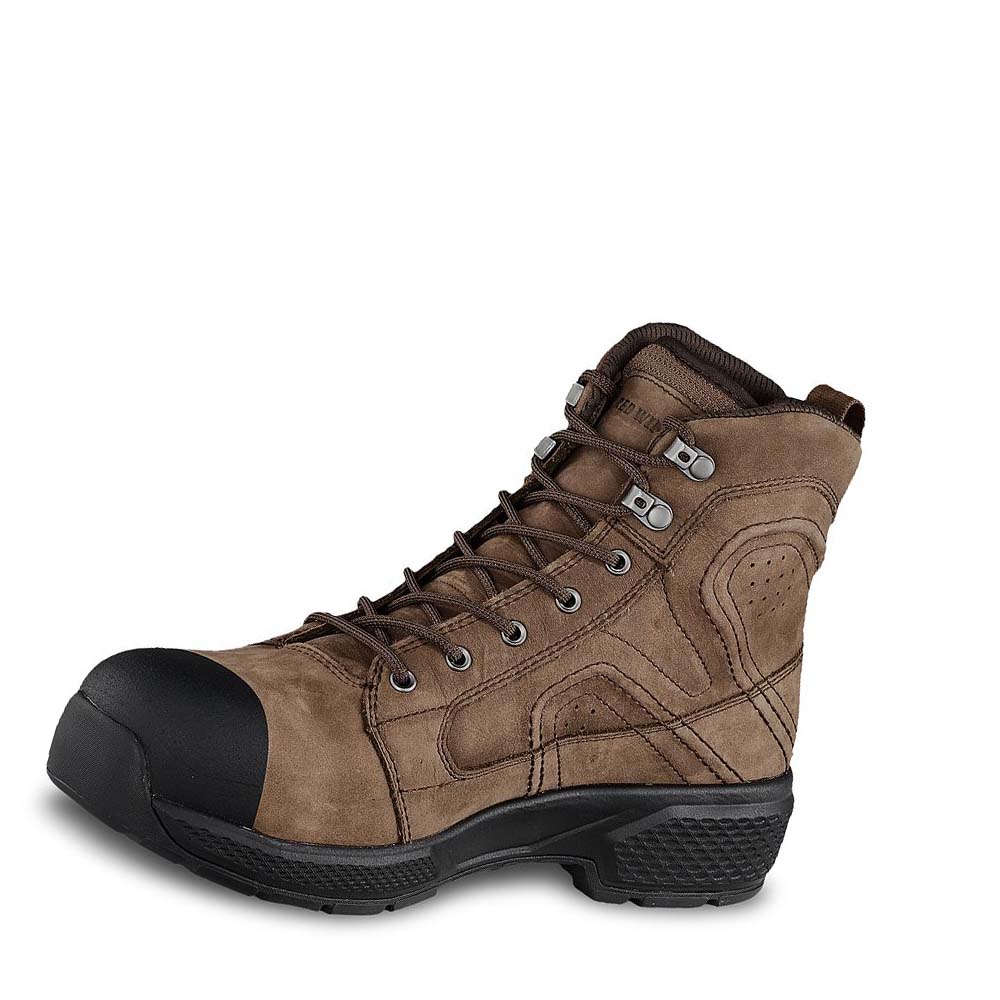 Botas Impermeables Red Wing Exos Lite 6-inch Seguridad Puntera Hombre Marrom | MX80AHK