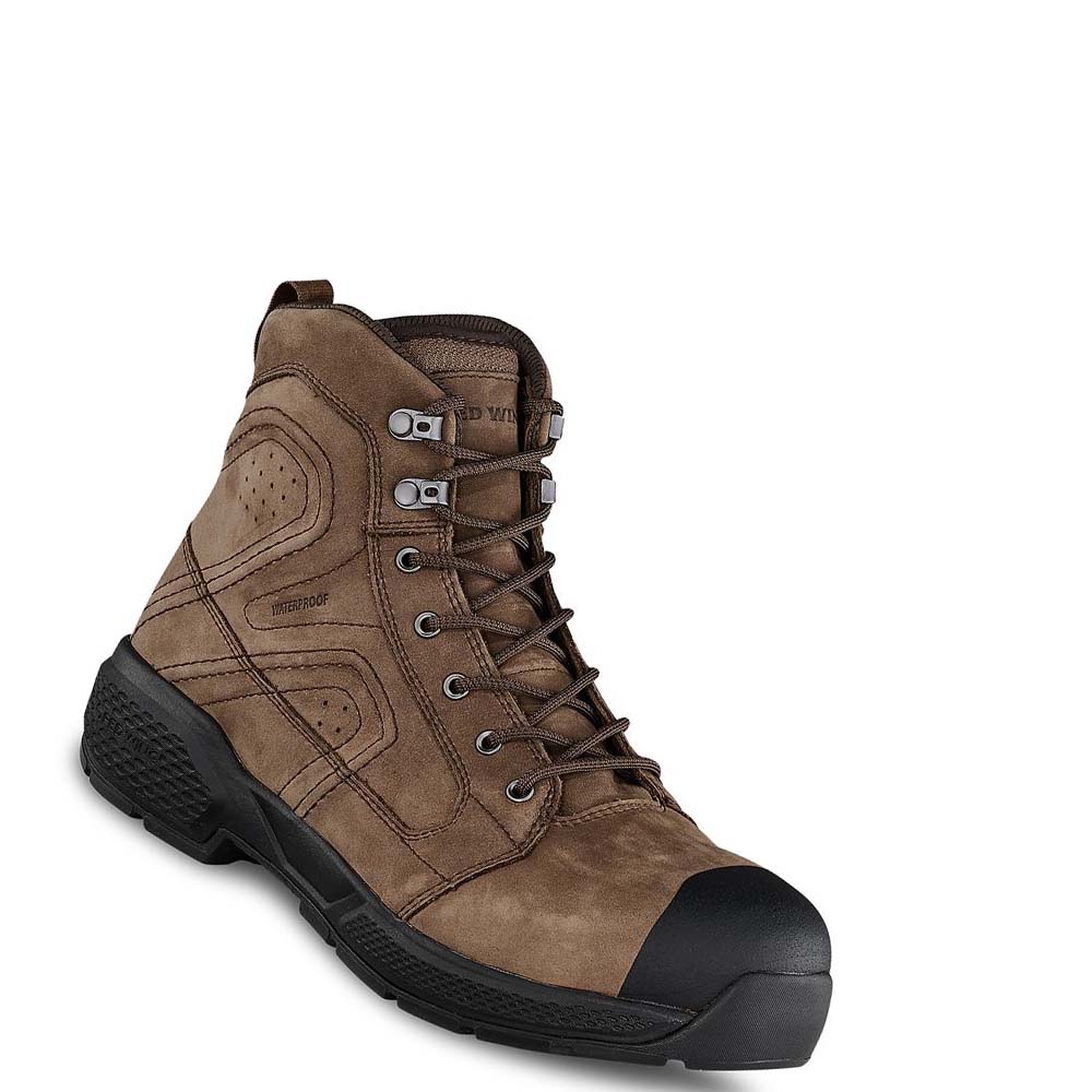 Botas Impermeables Red Wing Exos Lite 6-inch Seguridad Puntera Hombre Marrom | MX80AHK