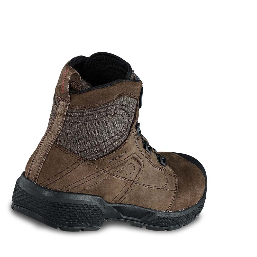 Botas Impermeables Red Wing Exos Lite 6-inch Seguridad Puntera Hombre Marrom | MX83ILH