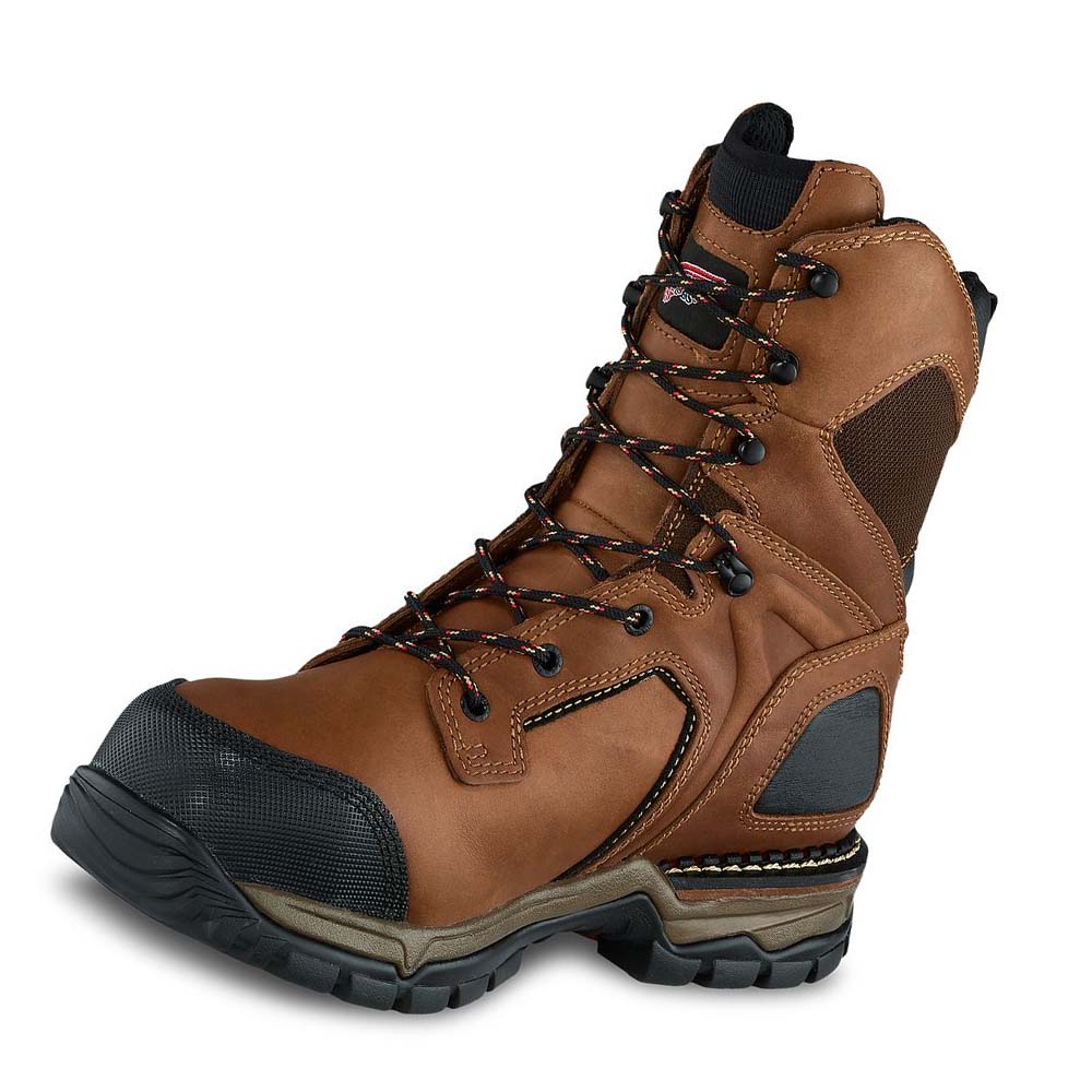 Botas Impermeables Red Wing FlexForce® 8-inch Seguridad Puntera Hombre Marrom | MX103FDN