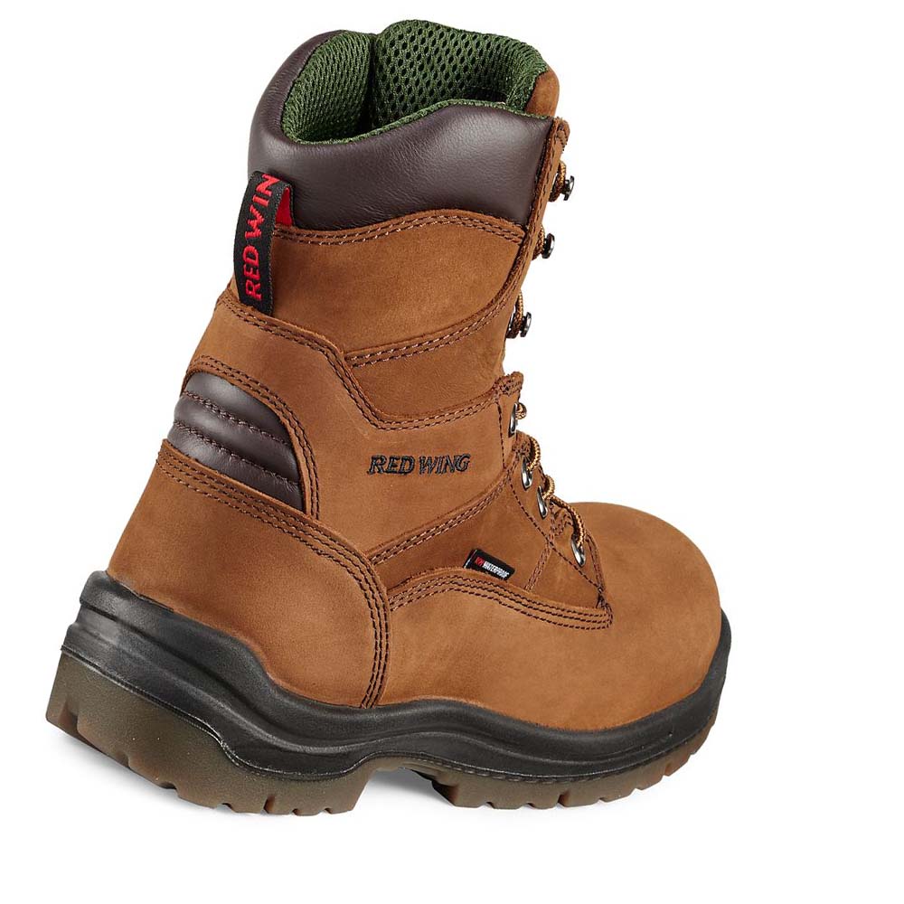 Botas Impermeables Red Wing King Puntera® 8-inch Seguridad Puntera Hombre Marrom | MX161ILH