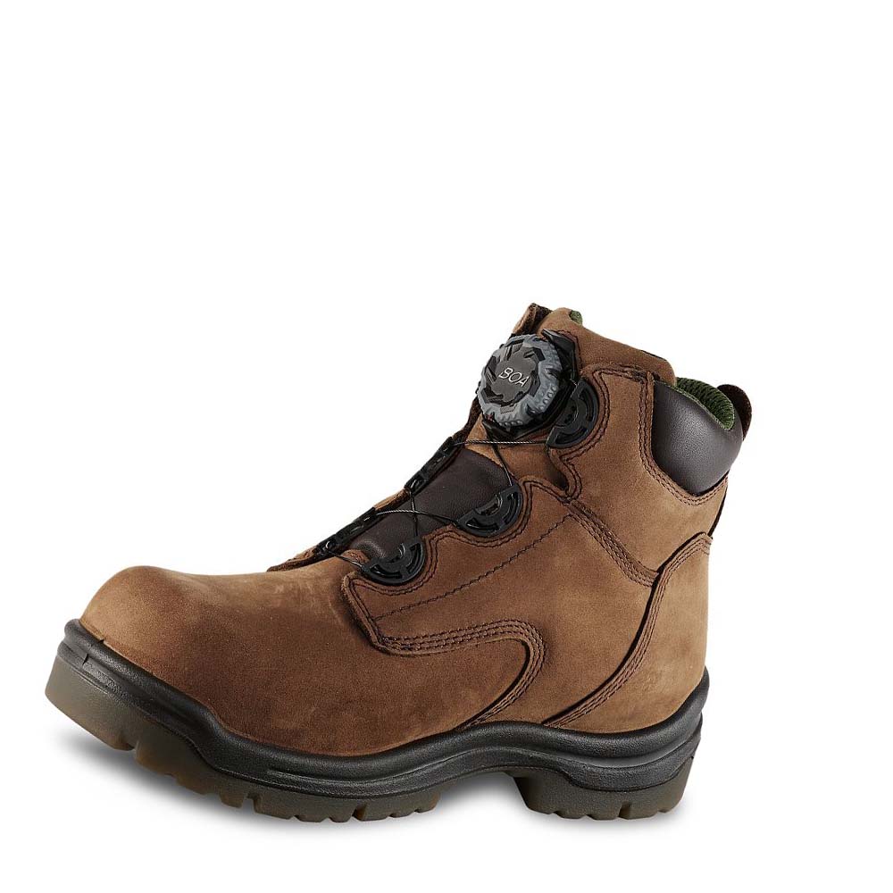 Botas Impermeables Red Wing King Puntera® 6-inch CSA Seguridad Puntera Hombre Marrom | MX67BEX