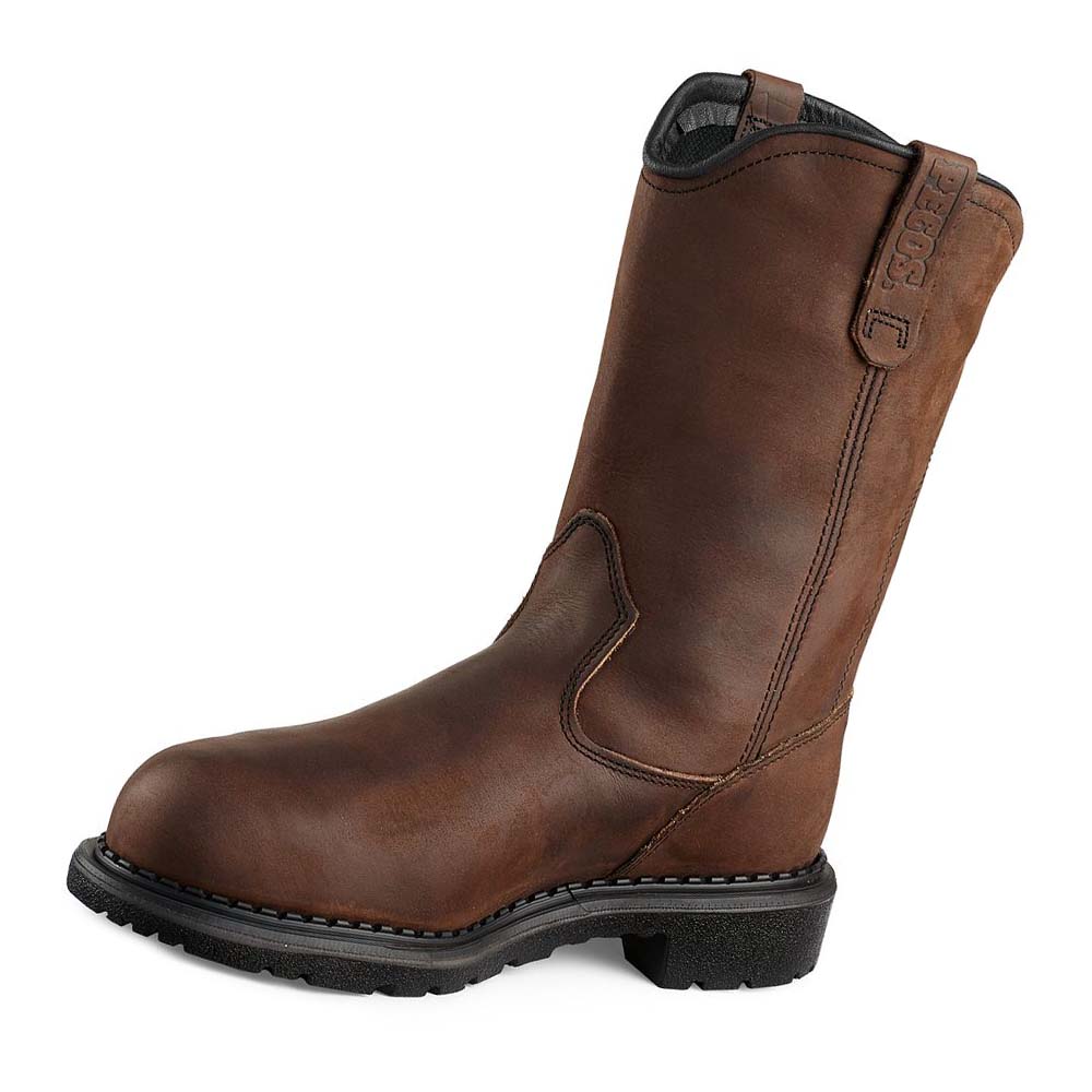 Botas Impermeables Red Wing SuperSole® 11-inch Seguridad Puntera Metguard Pull-On Hombre Cafes | MX131SGL