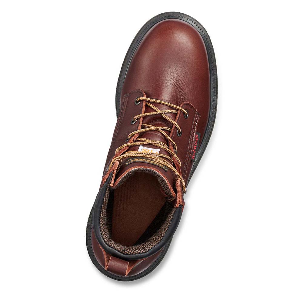 Botas Impermeables Red Wing SuperSole® 2.0 6-inch CSA Seguridad Puntera Hombre Vino | MX150LIS