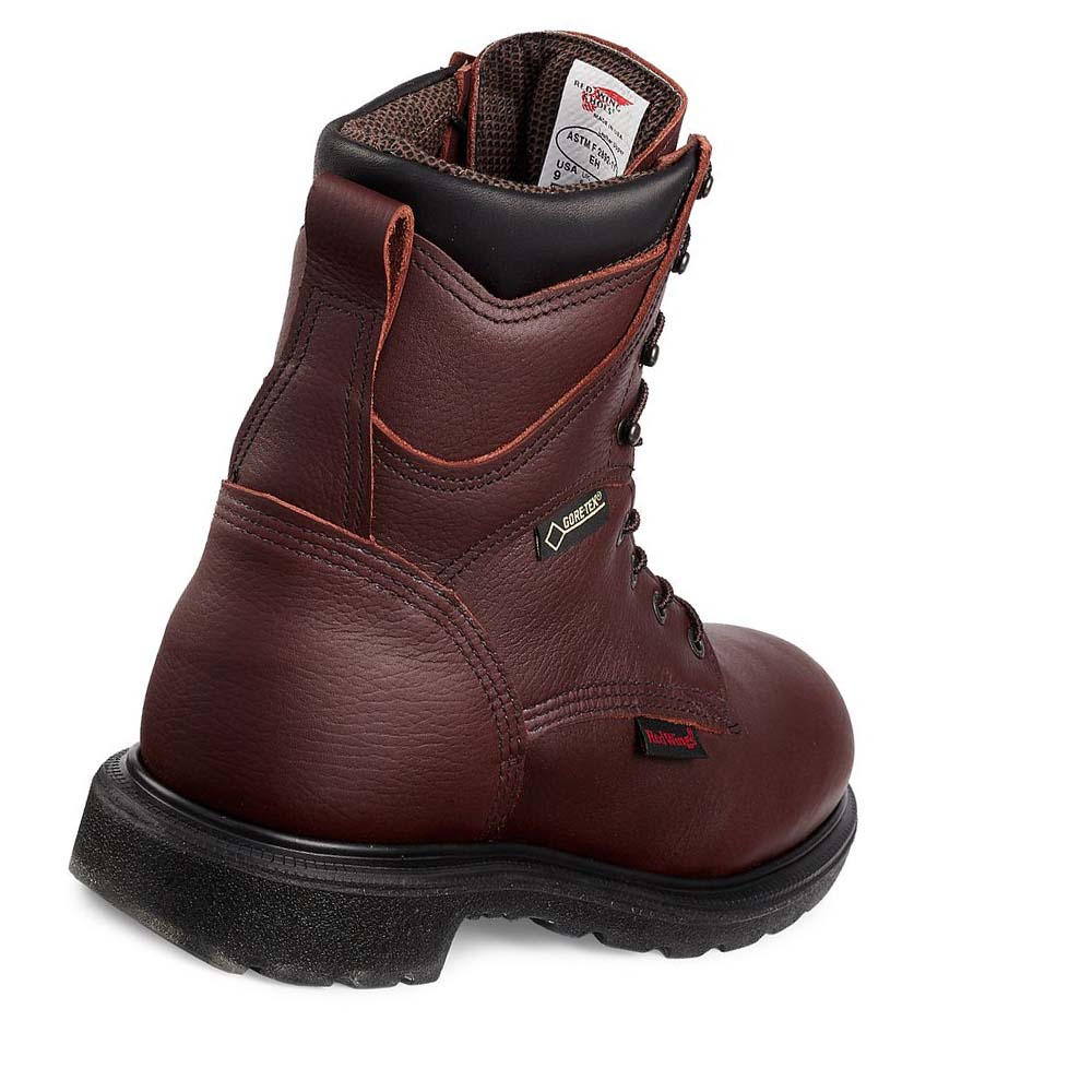 Botas Impermeables Red Wing SuperSole® 2.0 8-inch Insulated, Soft Puntera Hombre Vino | MX151KOR