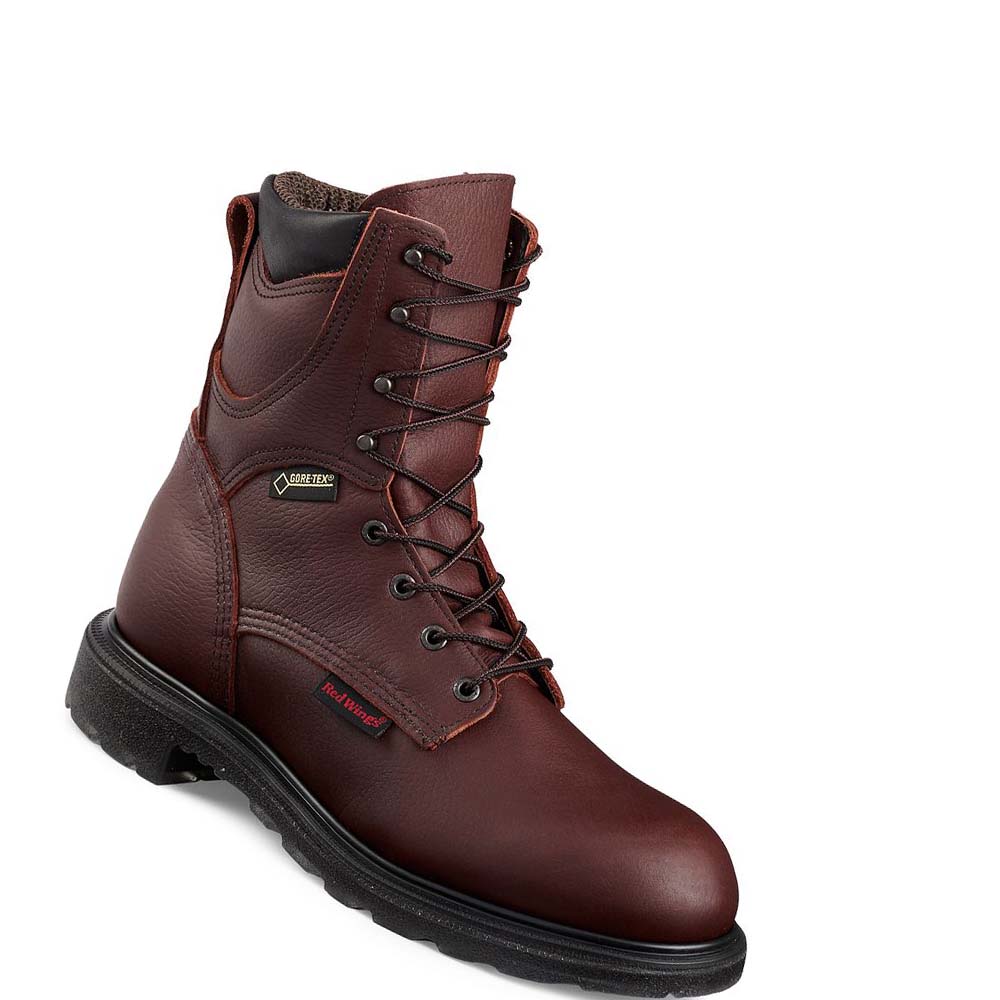 Botas Impermeables Red Wing SuperSole® 2.0 8-inch Insulated, Soft Puntera Hombre Vino | MX151KOR