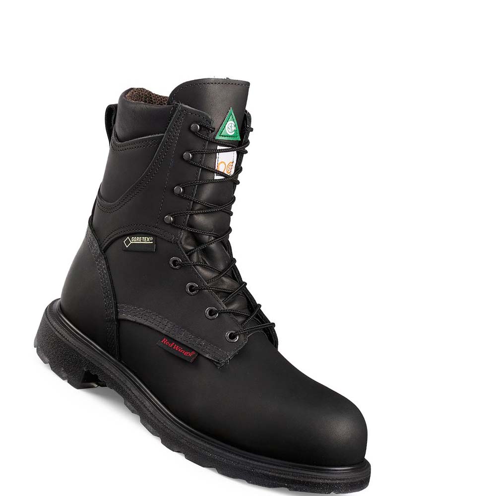 Botas Impermeables Red Wing SuperSole® 2.0 8-inch Insulated, Seguridad Puntera Hombre Negros | MX154GSO