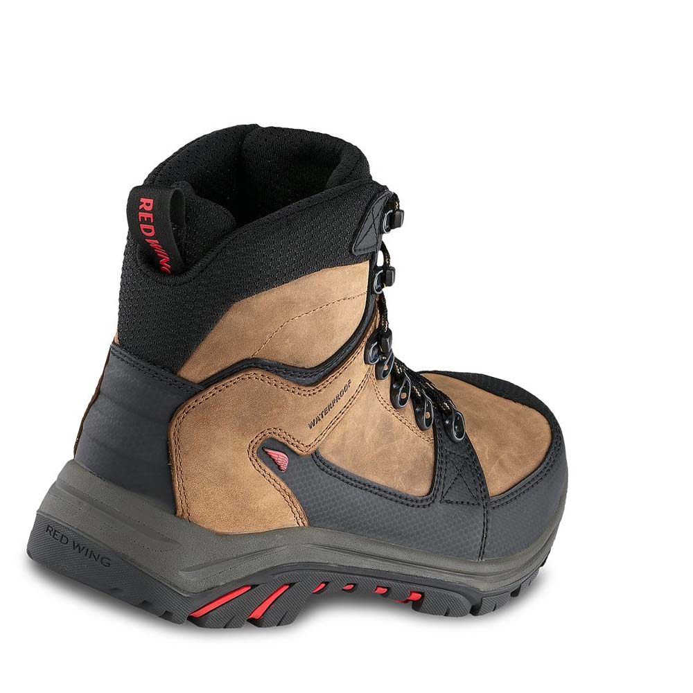 Botas Impermeables Red Wing Tradesman 6-inch CSA Seguridad Puntera Hombre Marrom | MX108OKI