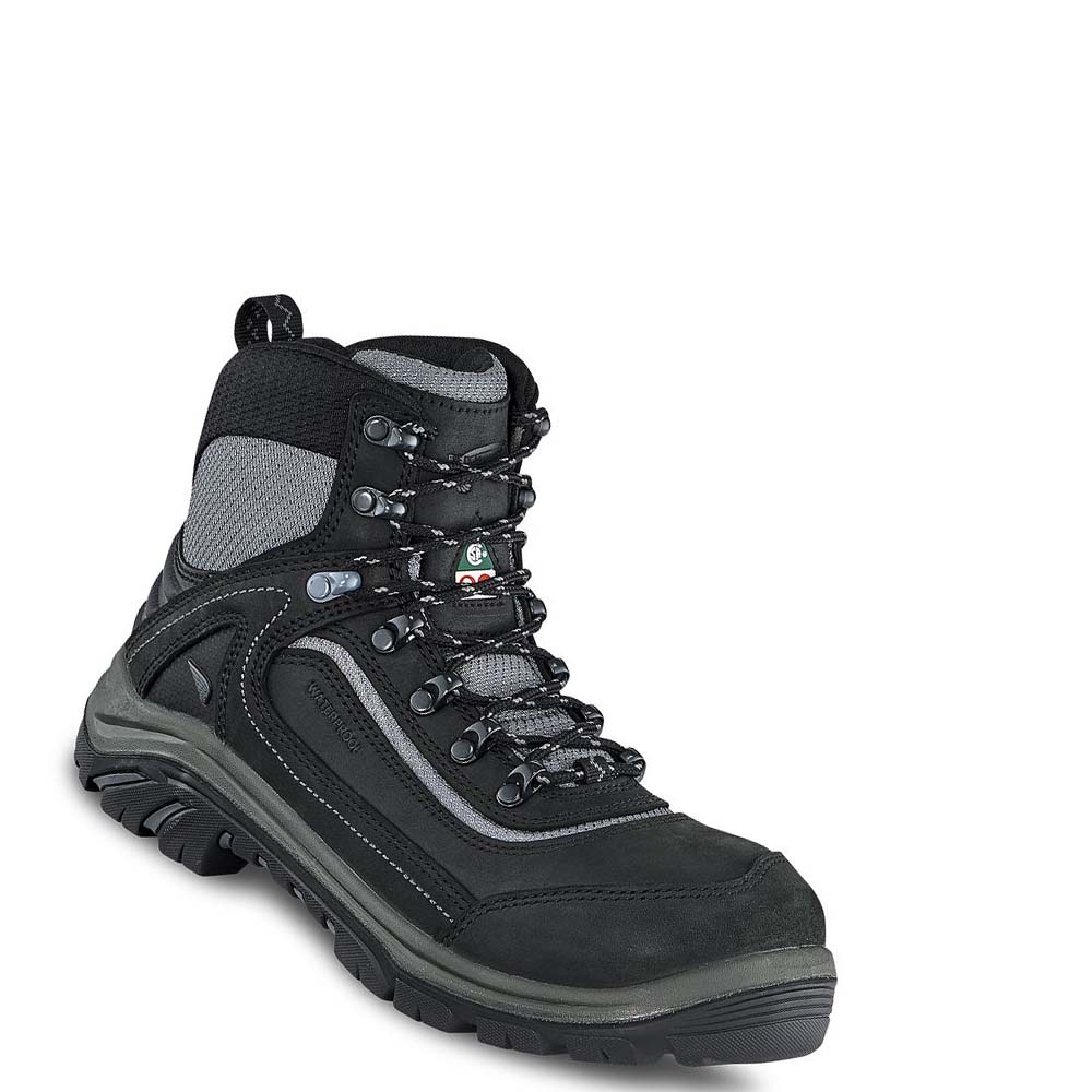 Botas Impermeables Red Wing Tradeswoman 6-inch CSA Seguridad Puntera Hiker Mujer Negros | MX374EBC