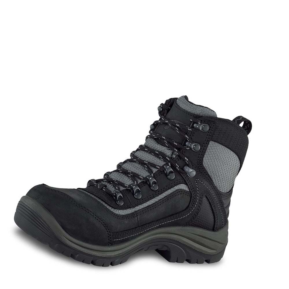 Botas Impermeables Red Wing Tradeswoman 6-inch Seguridad Puntera Mujer Negros | MX377MQZ