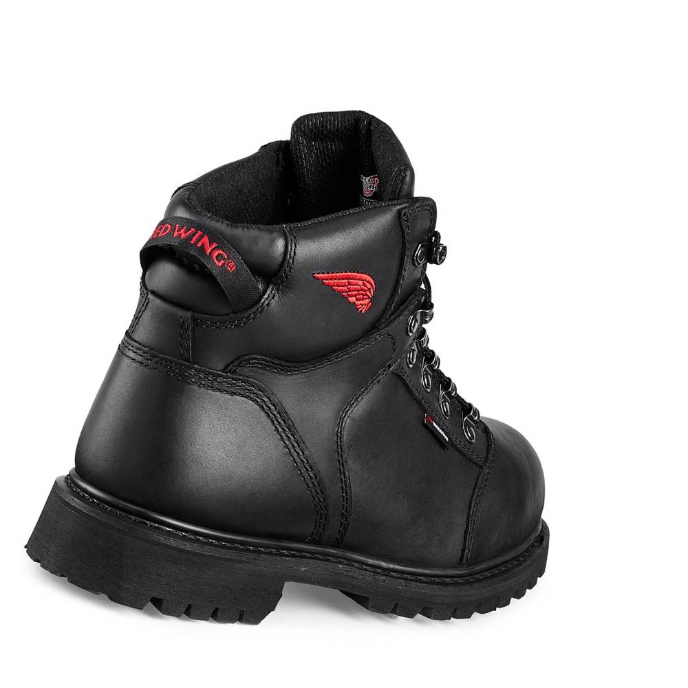 Botas Impermeables Red Wing TruWelt 6-inch Seguridad Puntera Hombre Negros | MX93BEX