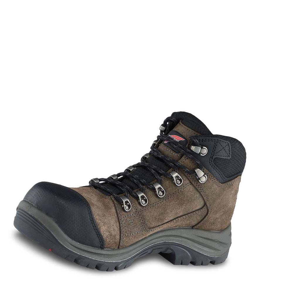 Botas Montaña Red Wing 5-inch Impermeables Seguridad Puntera Hombre Marrom | MX290OKI